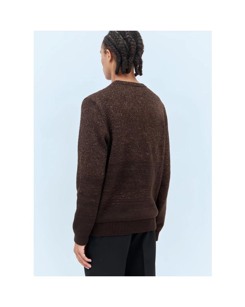 Gucci Black Round-Neck Knitwear for men