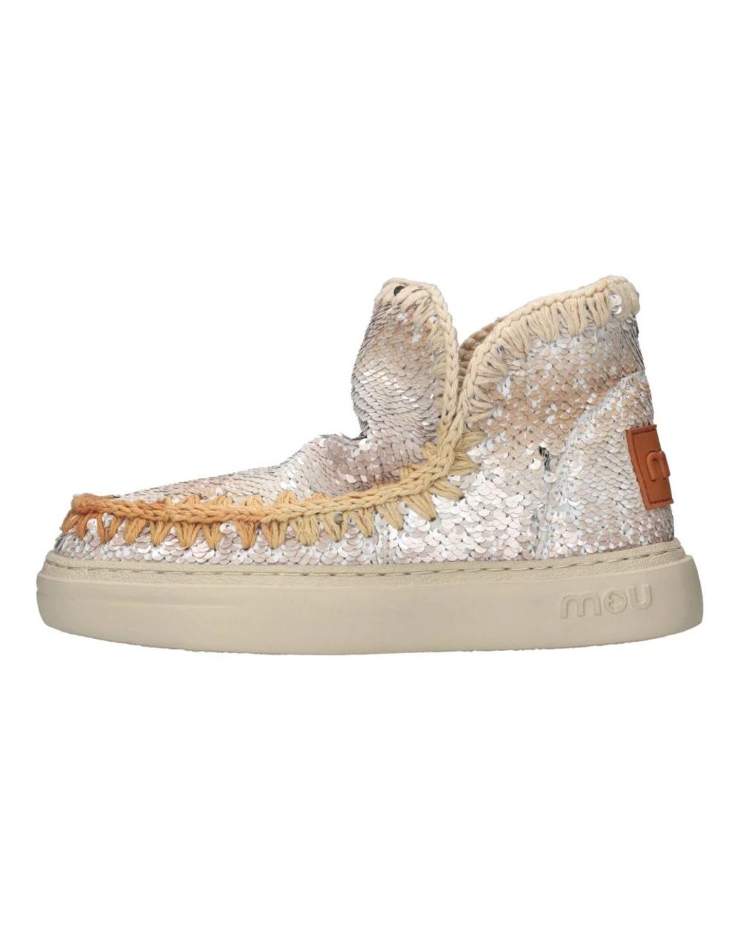 Mou Natural Winter Boots