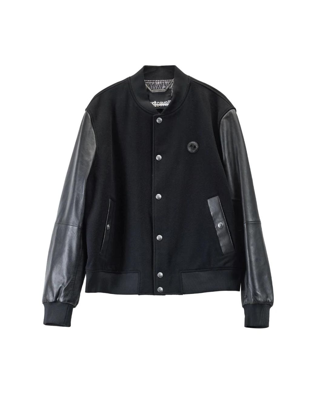Bomber Jackets Just Cavalli de hombre de color Black