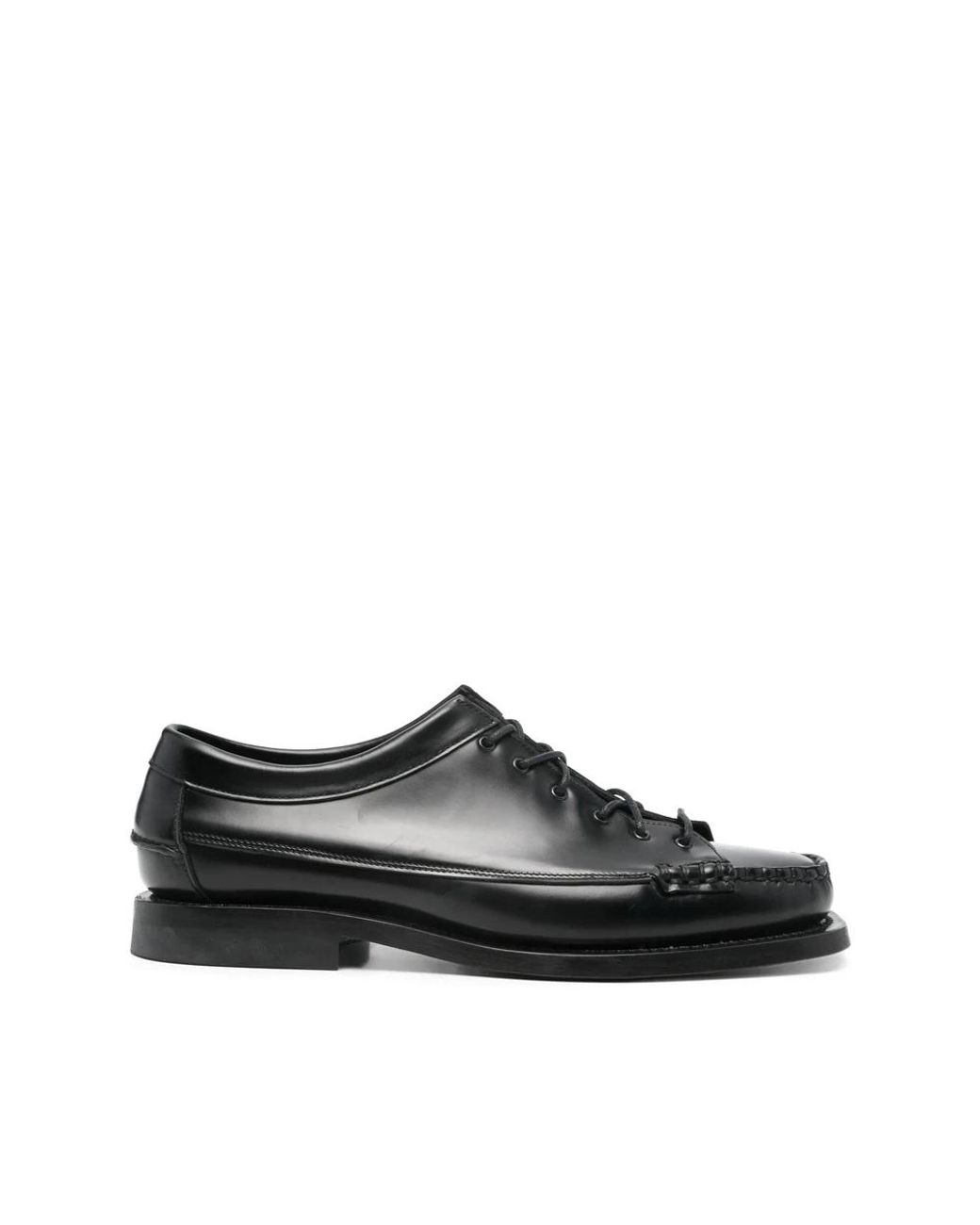 Hereu Black Laced Shoes for men