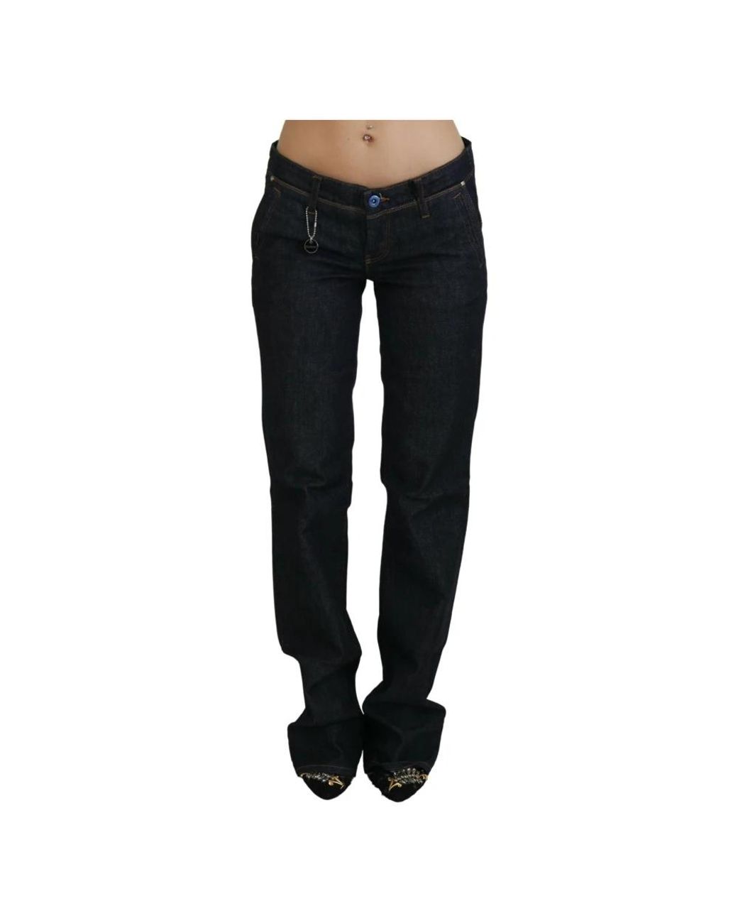 CoSTUME NATIONAL Black Straight Fit Jeans for men