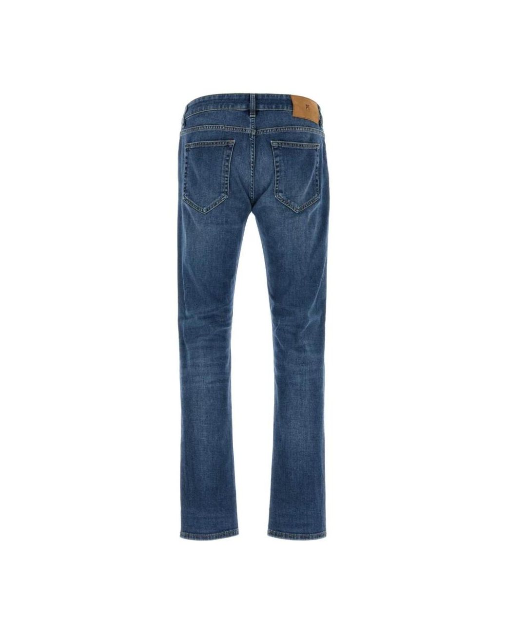PT Torino Blue Straight Fit Jeans for men