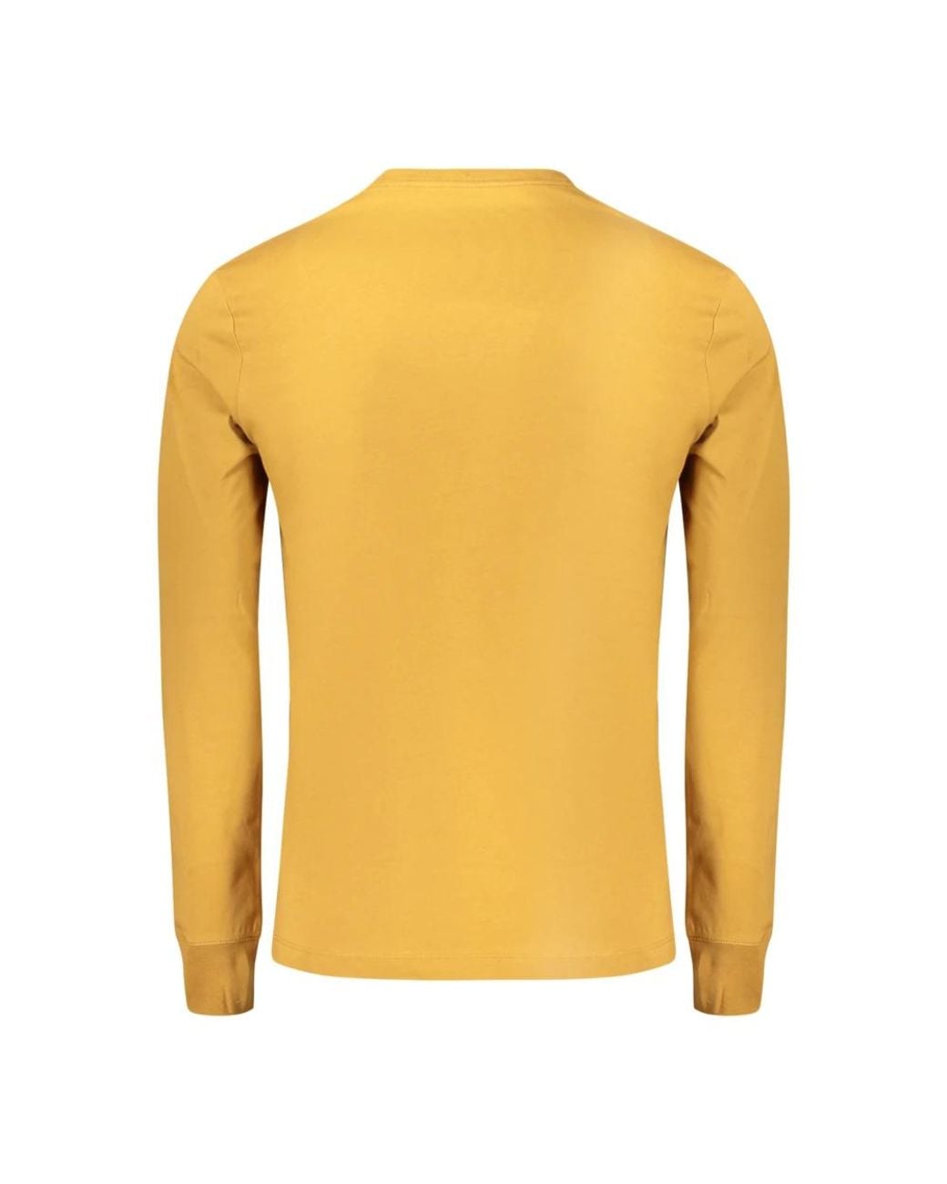Timberland Yellow Long Sleeve T-Shirts for men