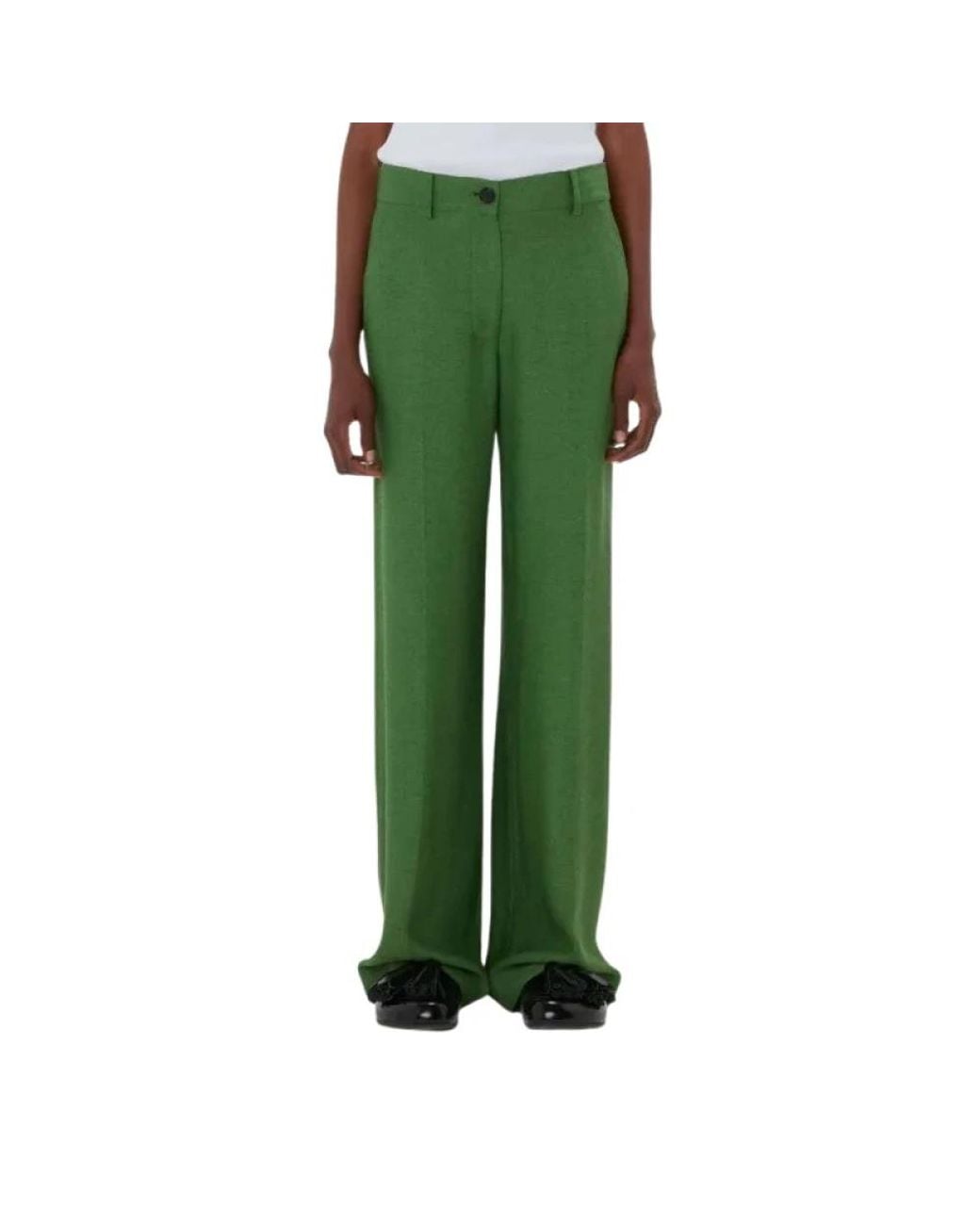 J.W. Anderson Green Wide Trousers