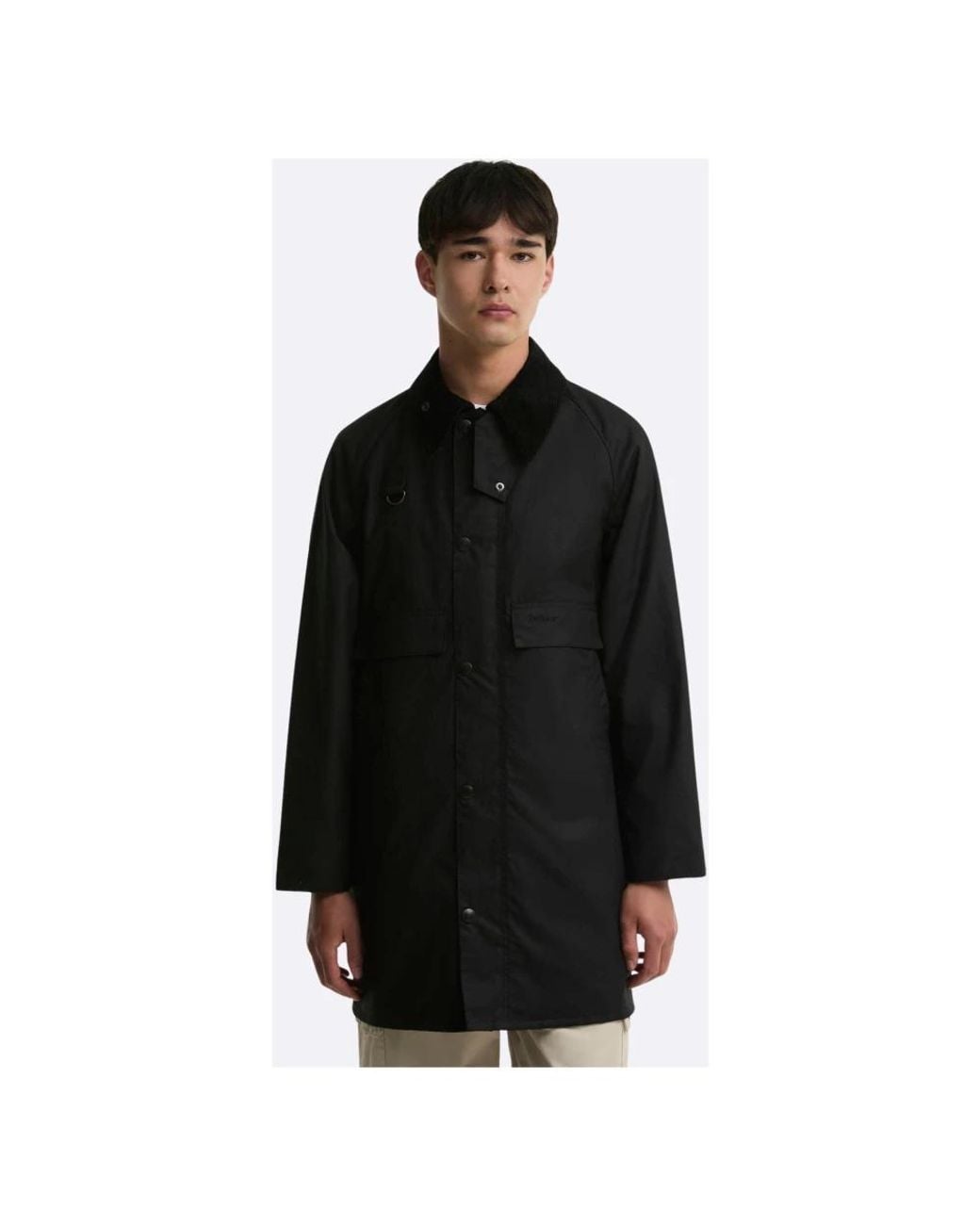 Light Jackets Barbour de hombre de color Black