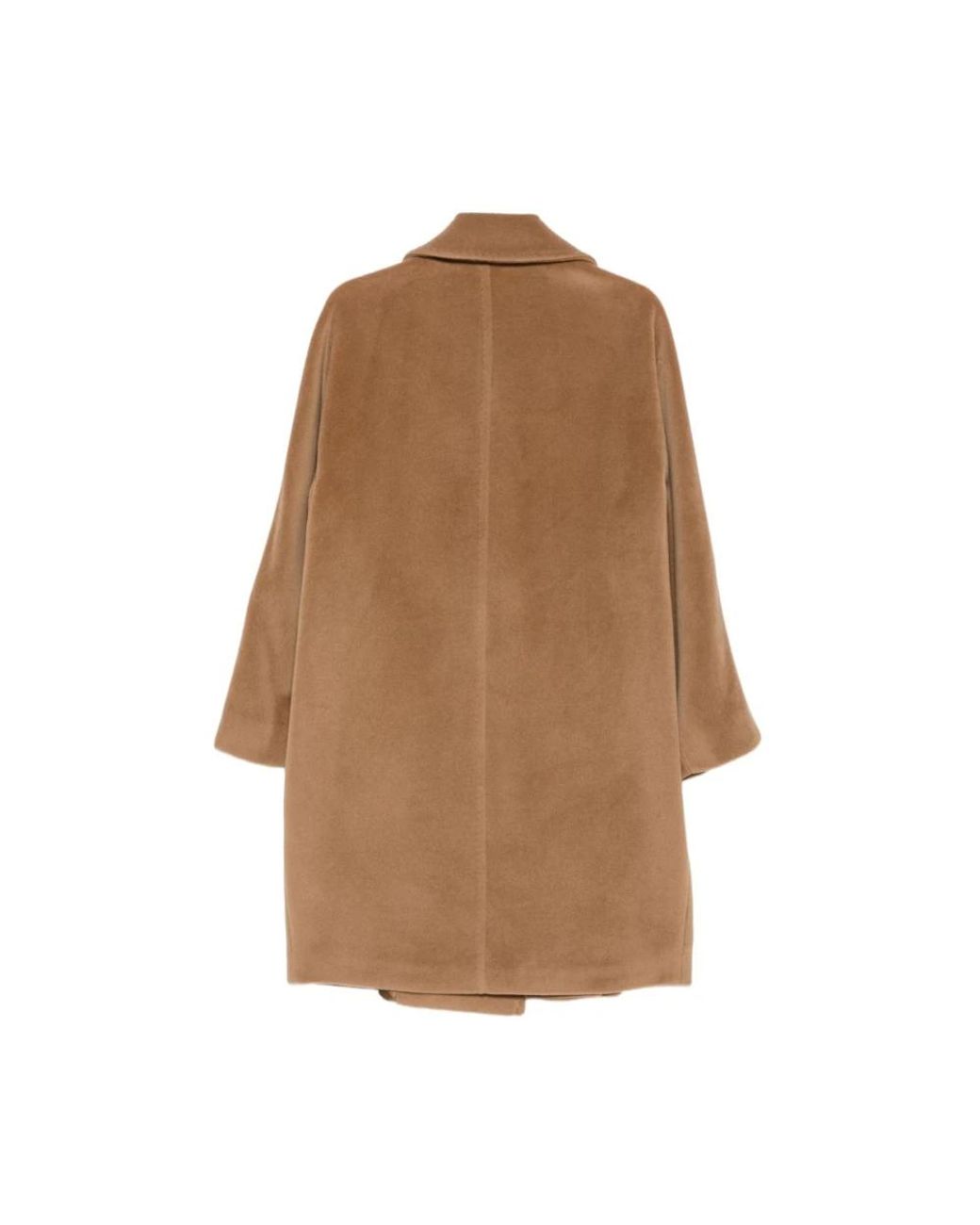 Max Mara Brown Double-Breasted Coats