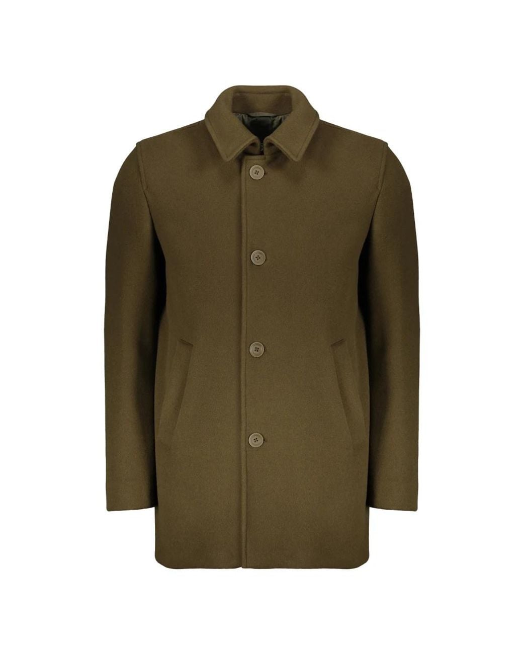 Herno Green Light Jackets for men