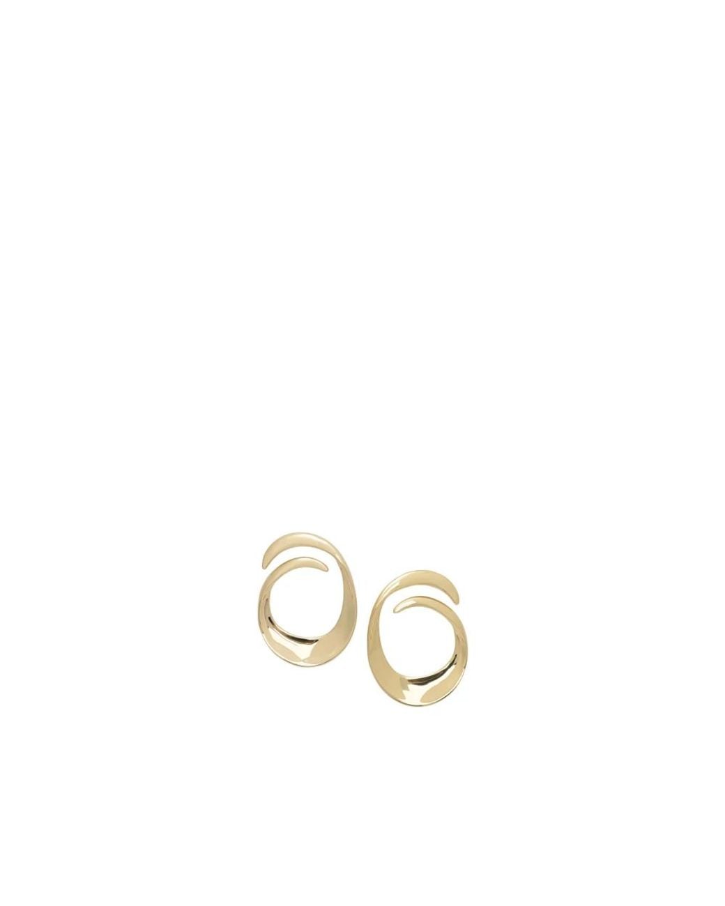 Self-Portrait Metallic Earrings