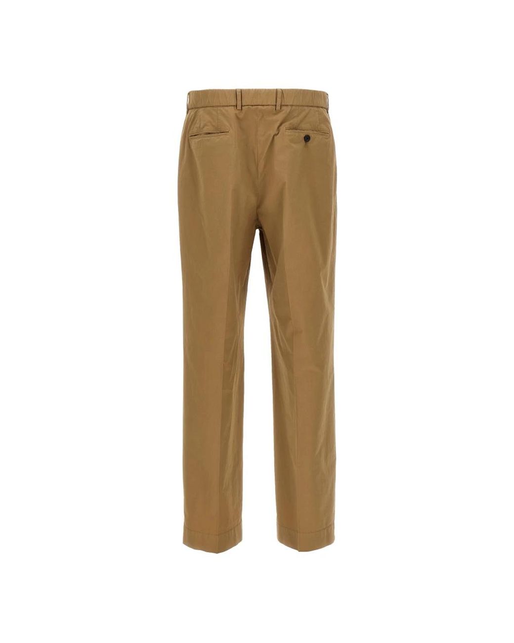 Cellar Door Natural Straight Trousers for men