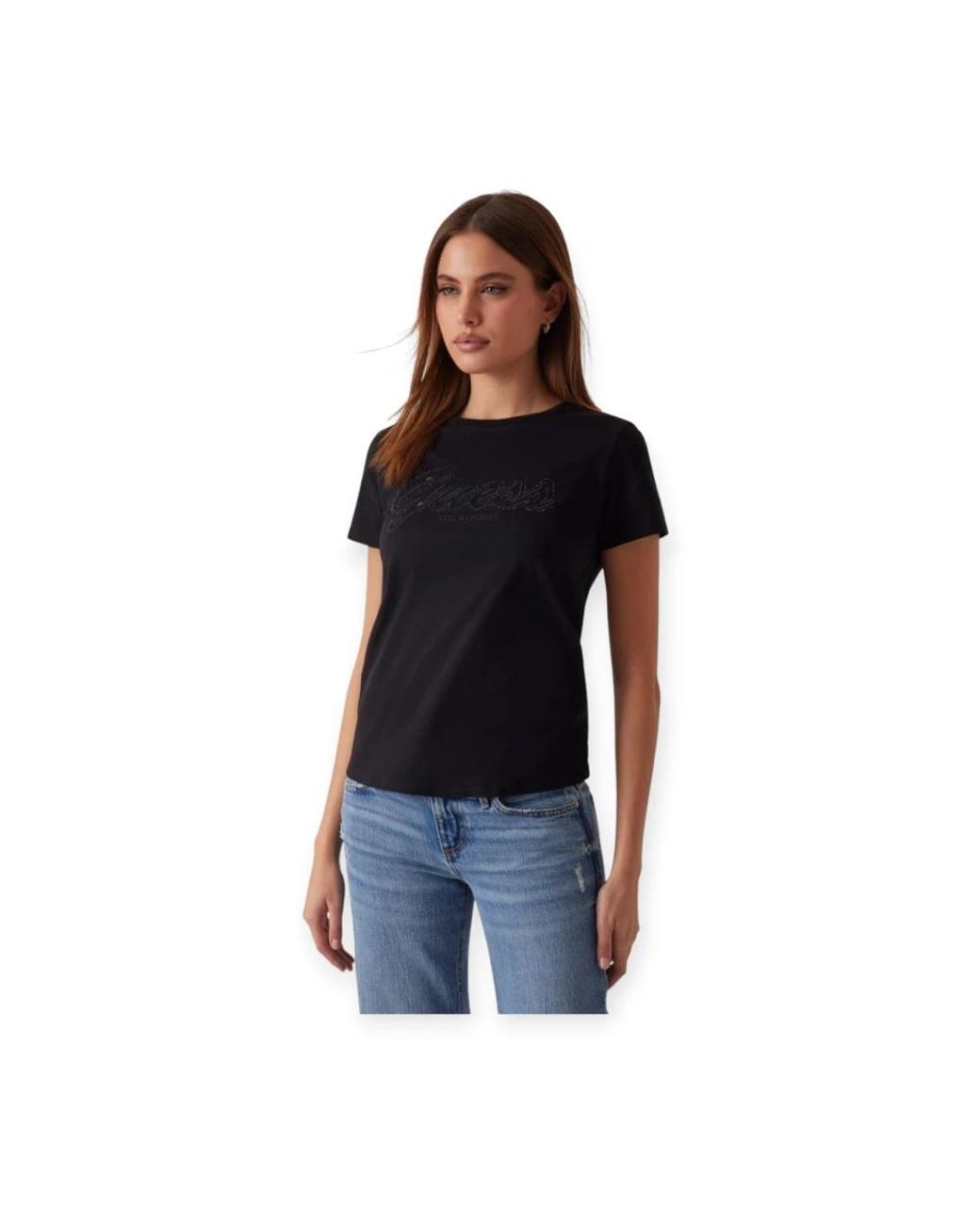 Guess Black T-Shirts
