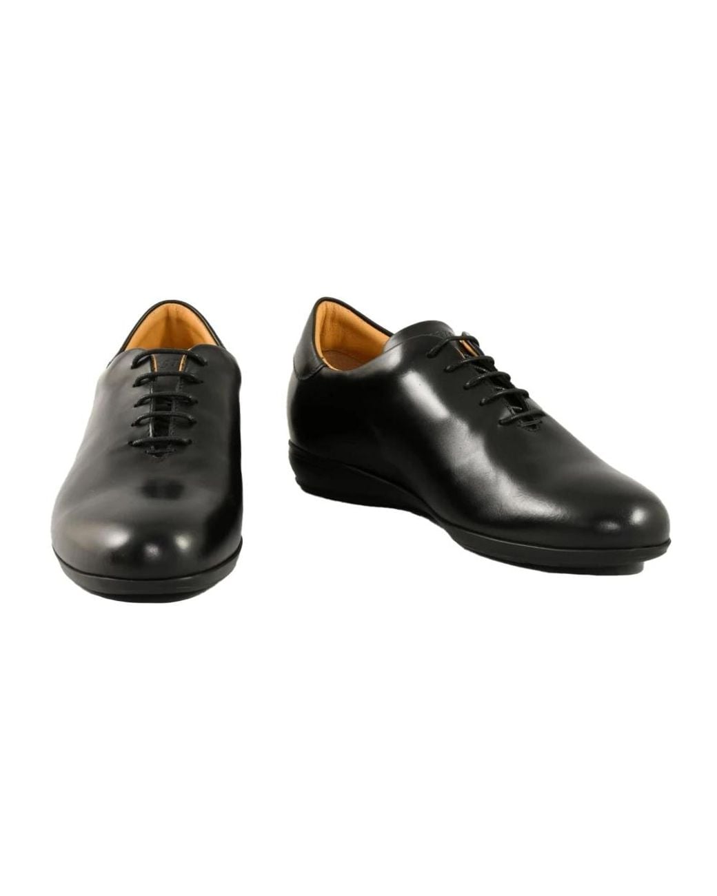 Testoni Black Dress Shoes for men