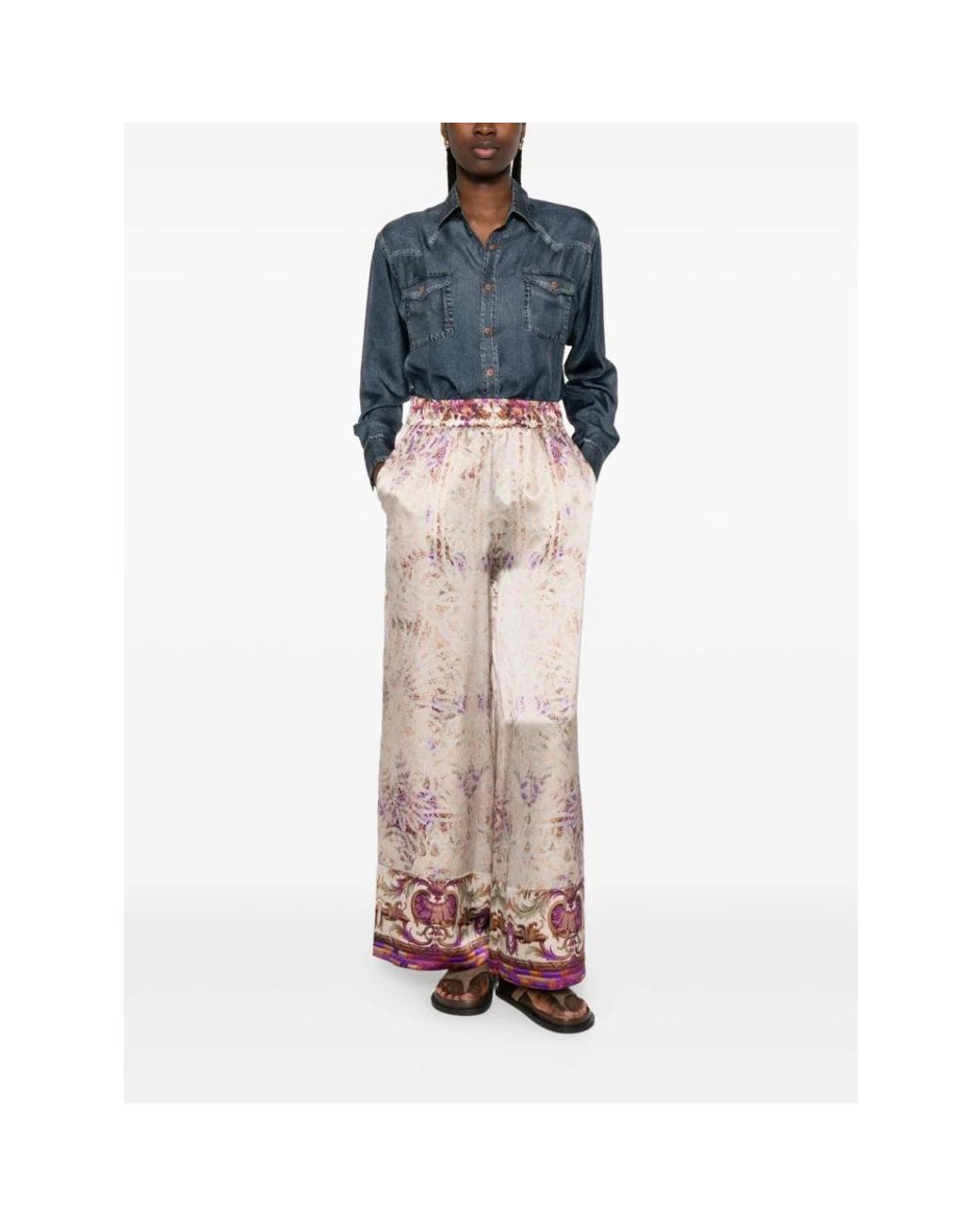 Pierre Louis Mascia Blue Denim Shirts
