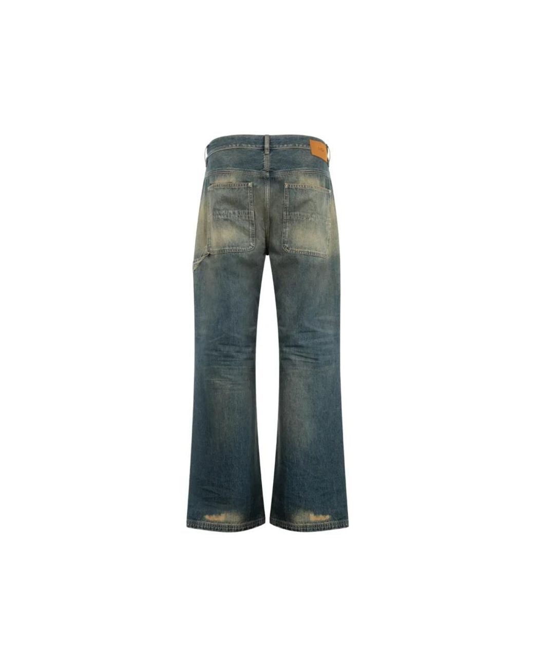 Amiri Blue Straight Fit Jeans for men