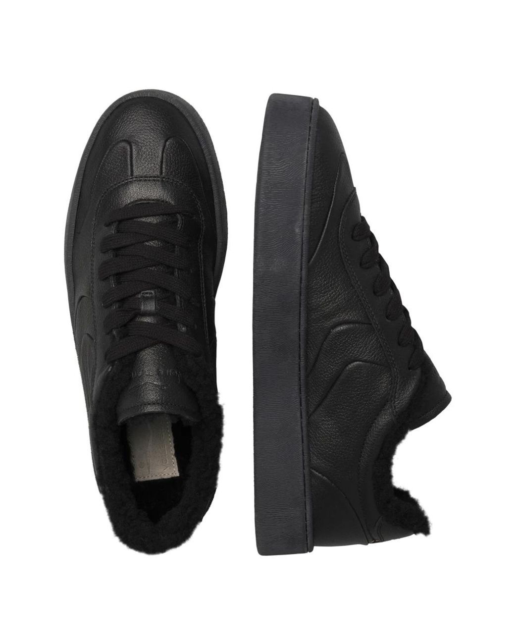 Voile Blanche Black Sneakers for men