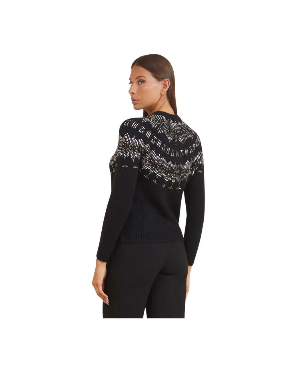 Marciano Black Round-Neck Knitwear