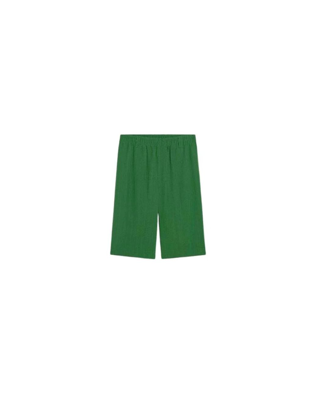 Jacquemus Korte Broeken ,Groen ,Katoen Le Bermuda Juego in het Green voor heren