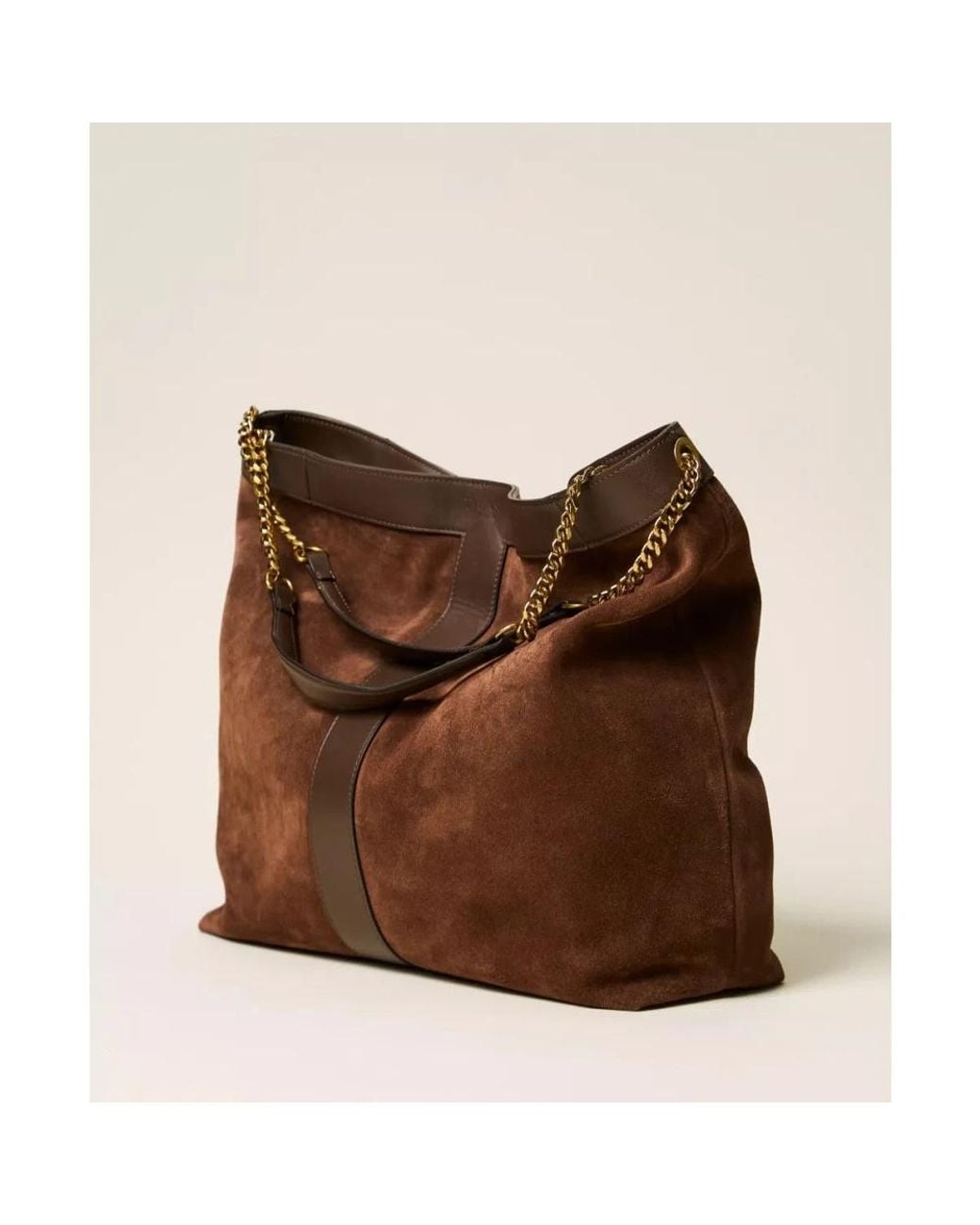 Twinset Brown Shoulder Bags