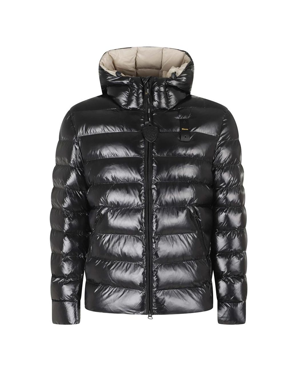 Down Jackets Blauer pour homme en coloris Black