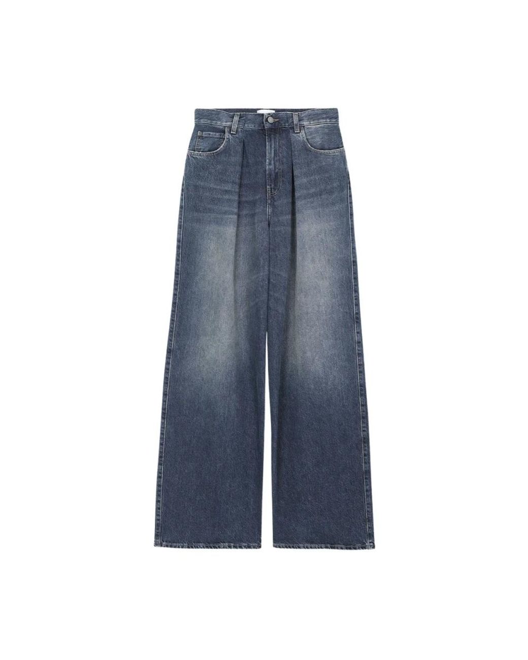 Haikure Blue Wide Jeans