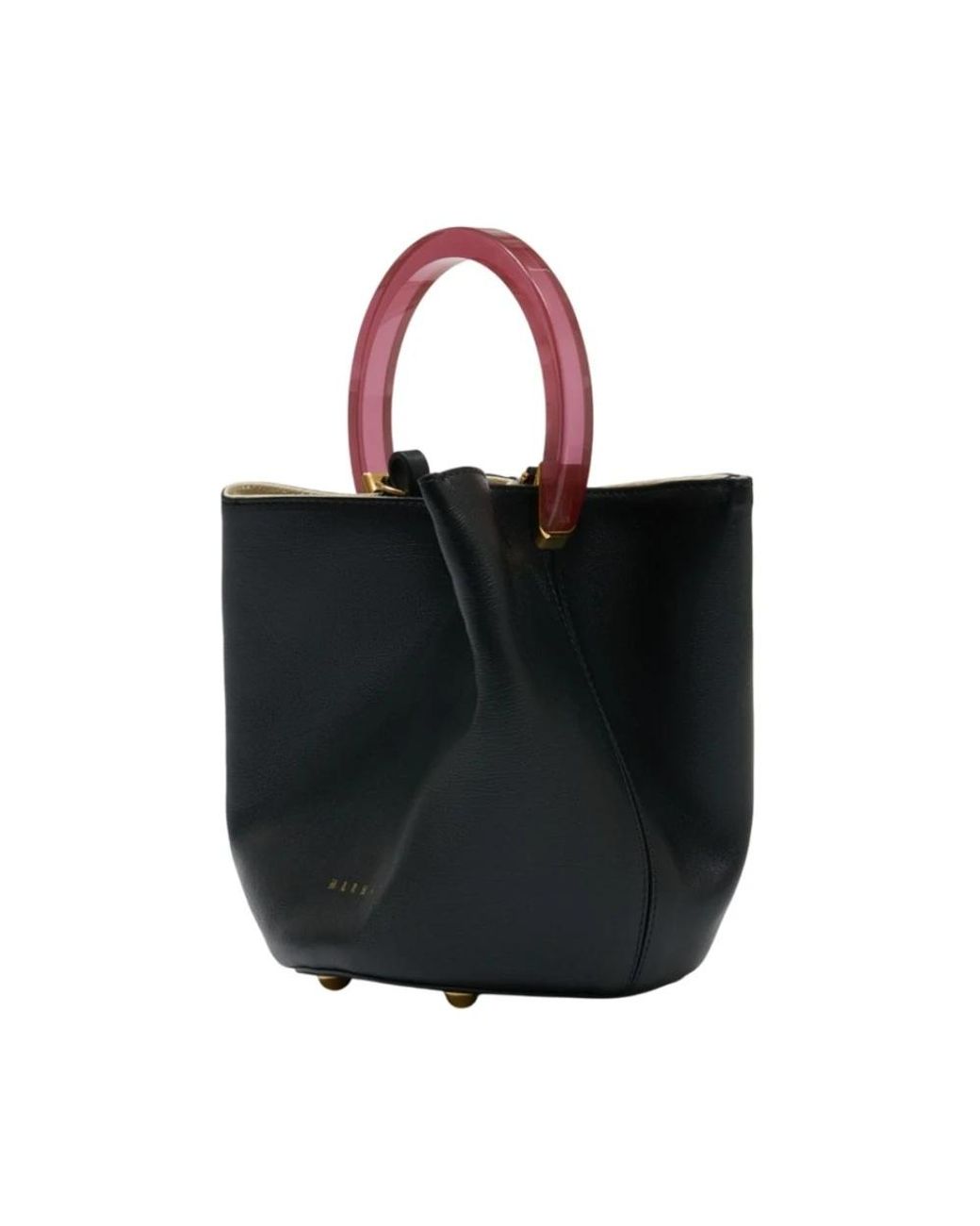 Marni Black Bucket Bags