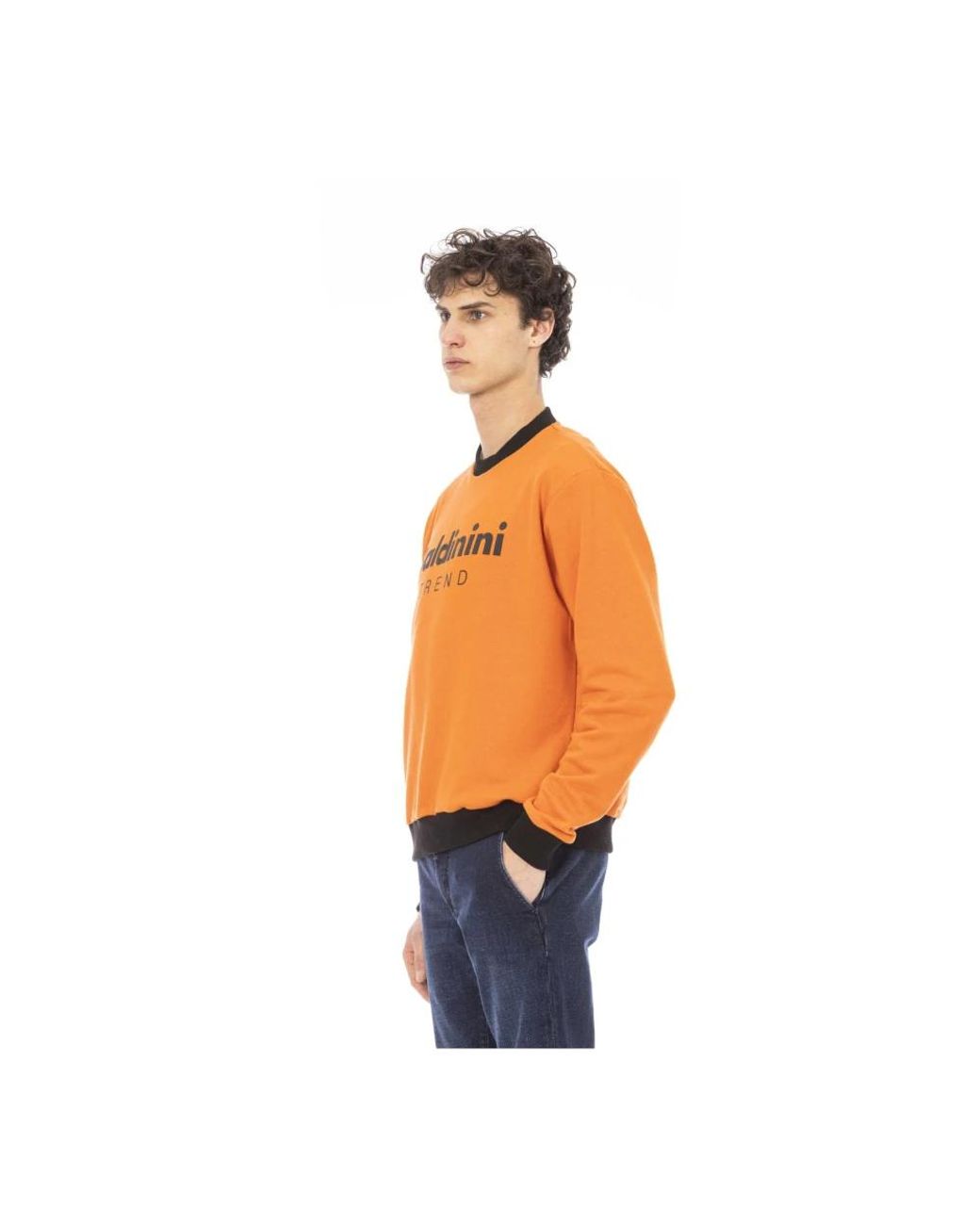 Baldinini Orange Sweatshirts for men
