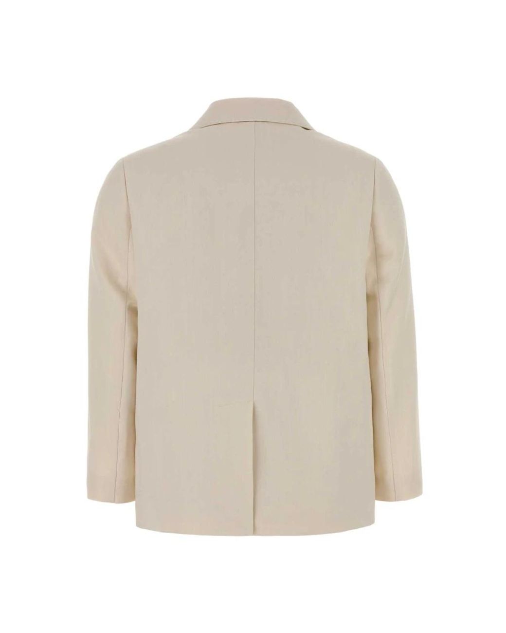 Brunello Cucinelli Natural Blazers