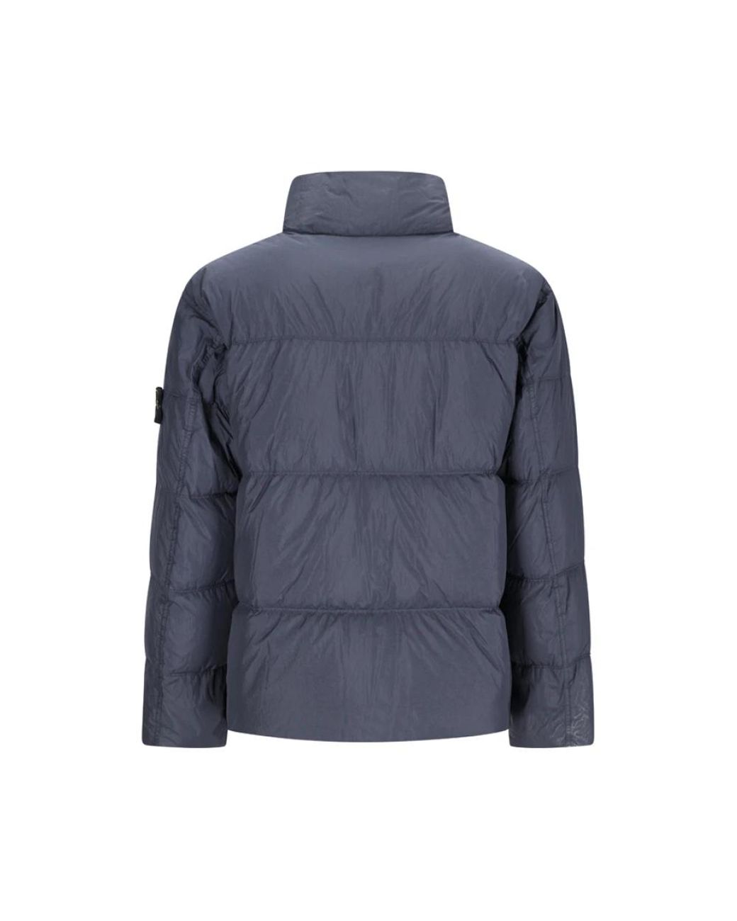 Stone Island Blue Down Jackets for men