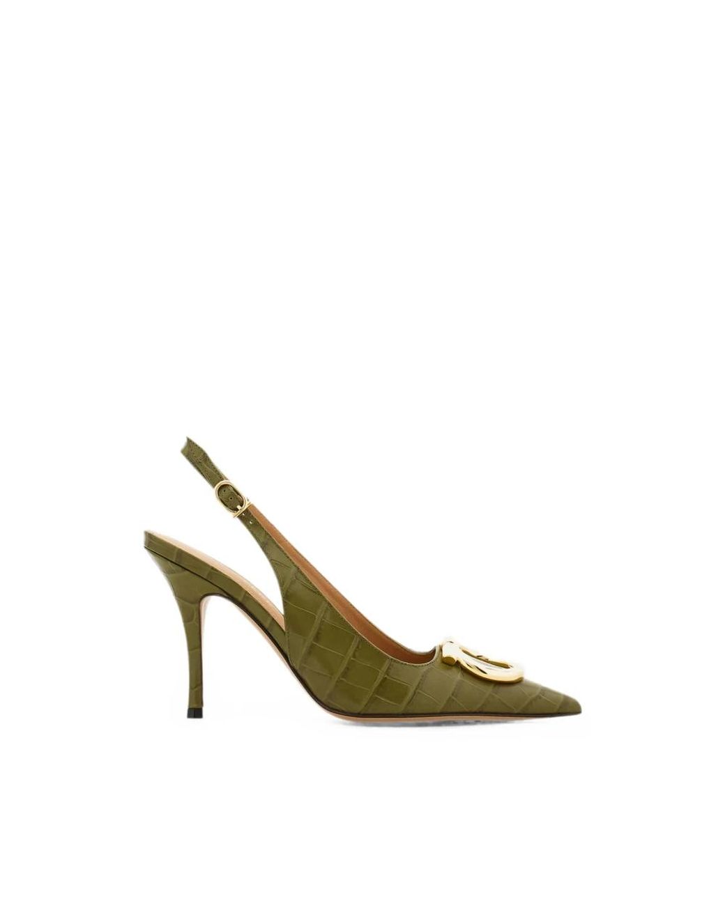 Ferragamo Green Shoes