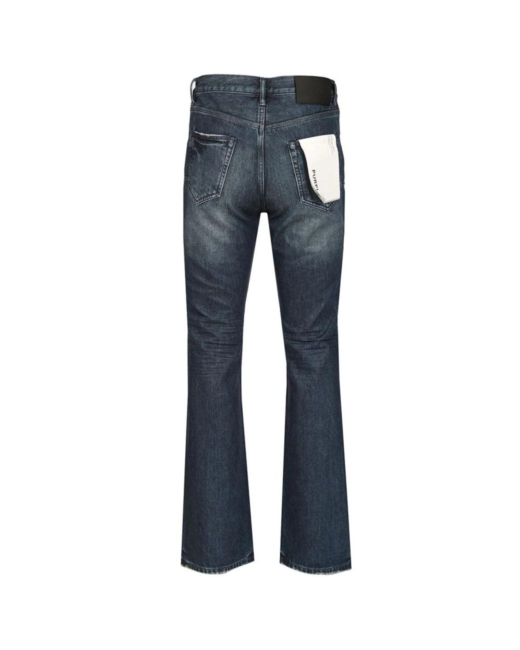 Purple Brand Blue Flared Jeans for men
