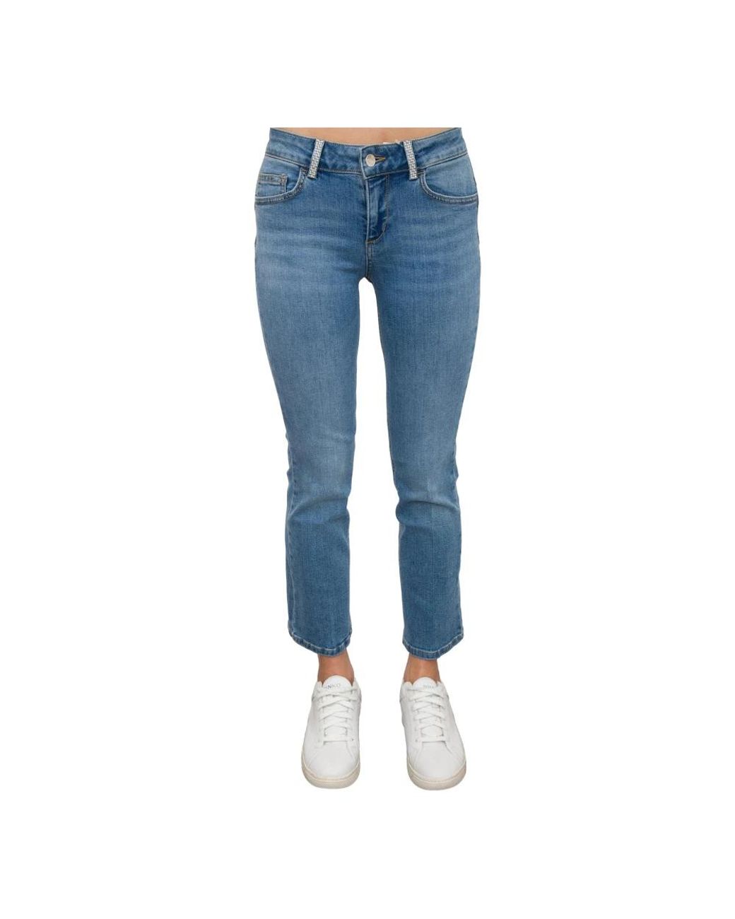Liu Jo Blue Cropped Jeans