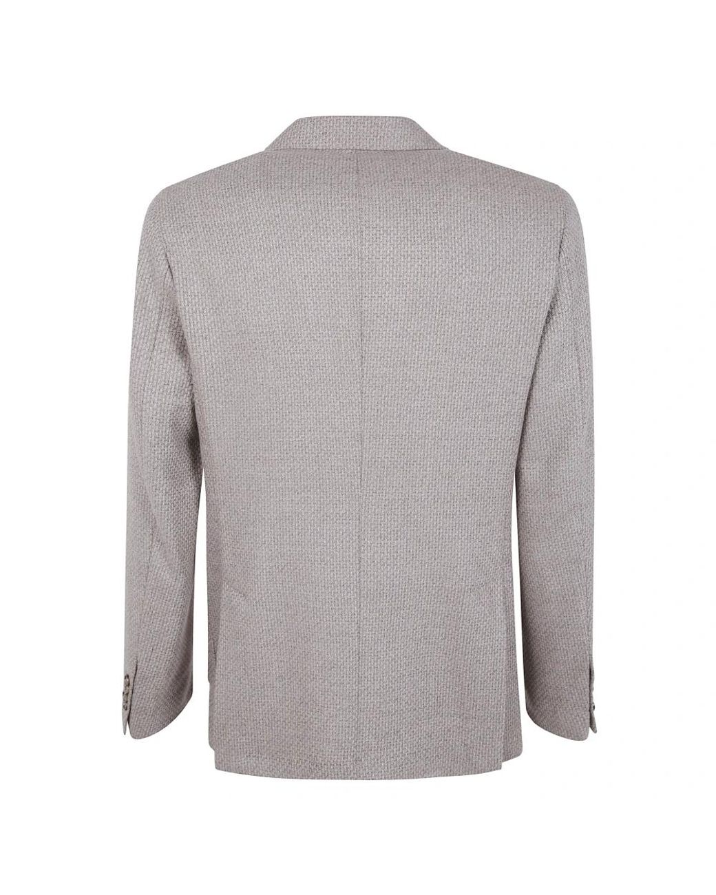 Barba Napoli Gray Blazers for men