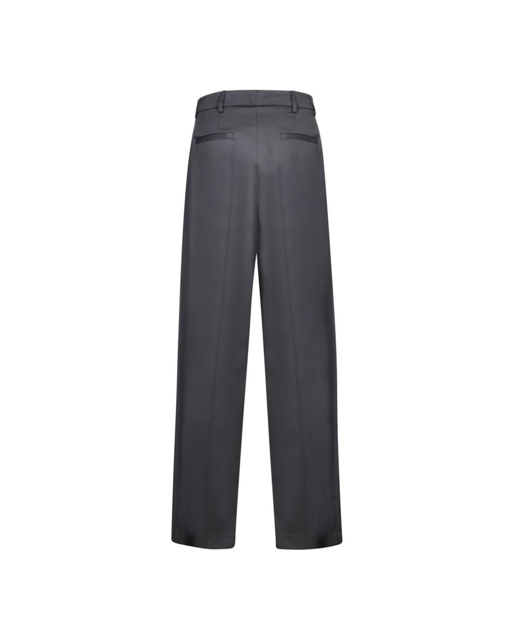 Blanca Vita Gray Straight Trousers