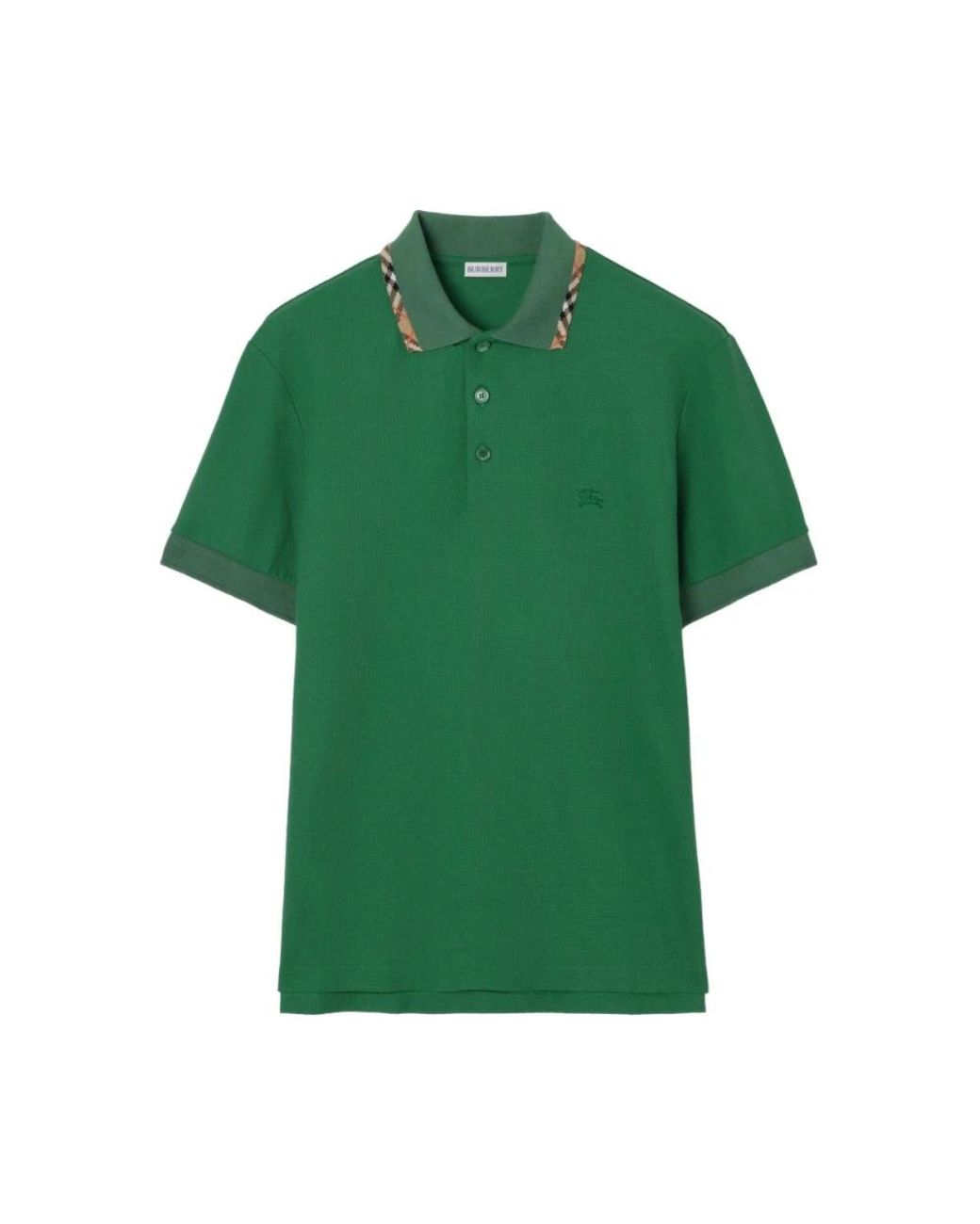 Burberry Green Polo Shirts for men