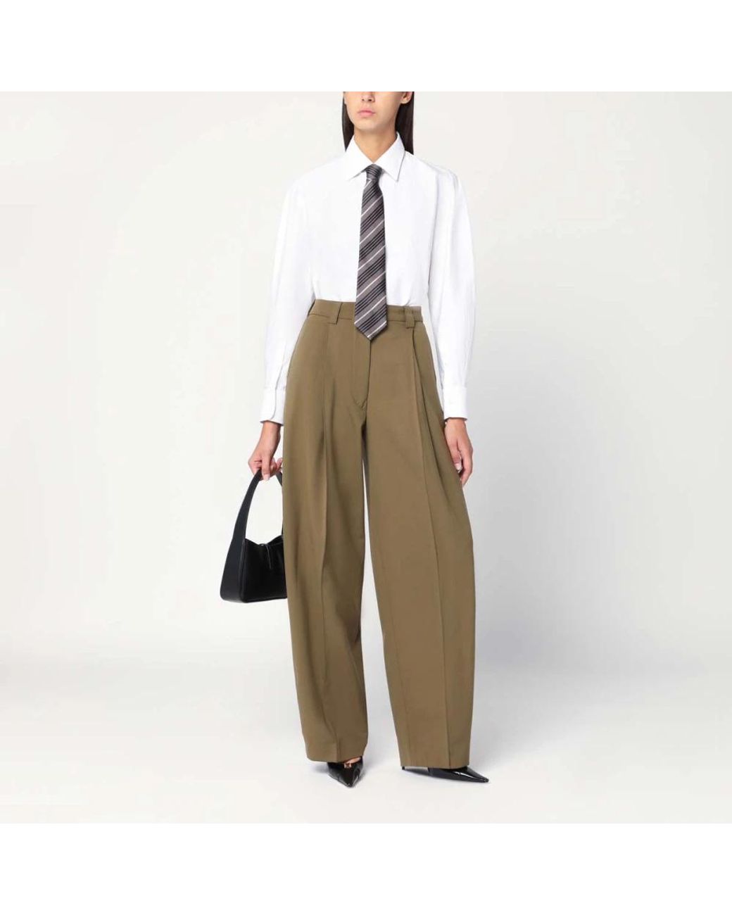 Thelatest Green Wide Trousers
