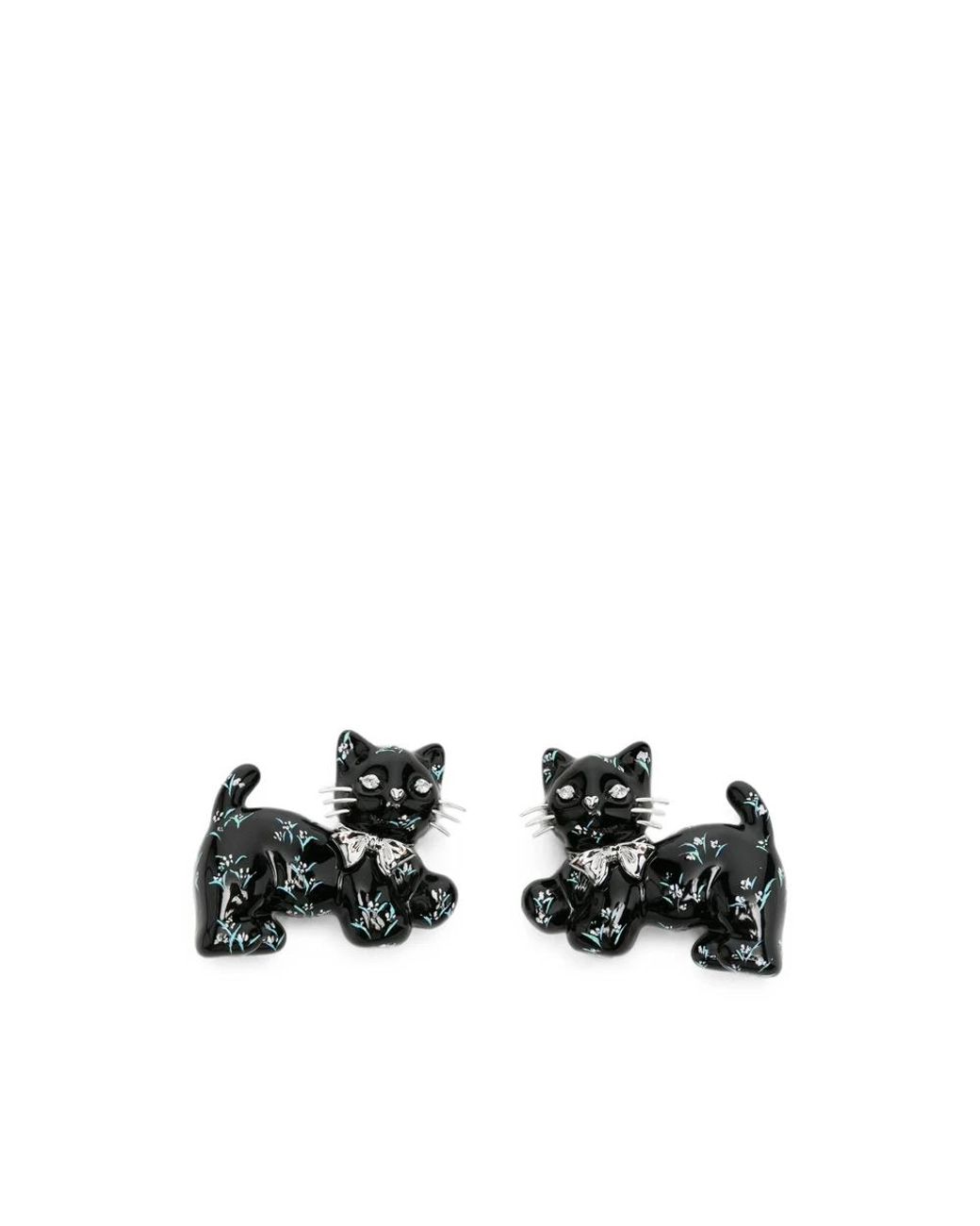 Earrings di YVMIN in Black