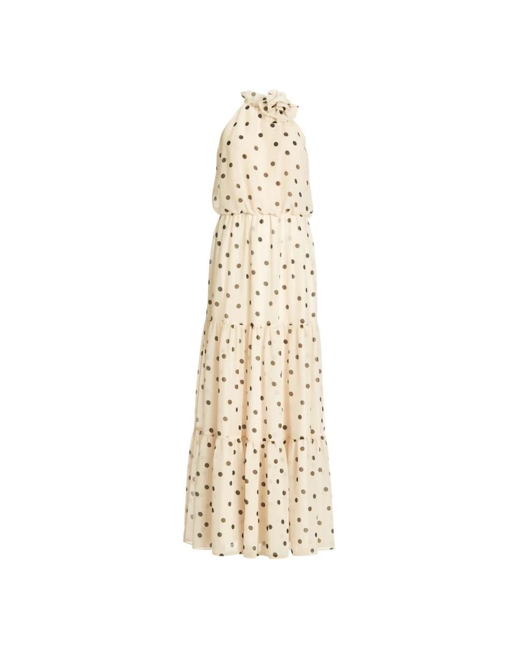 Swing Maxi Jurk in het Metallic