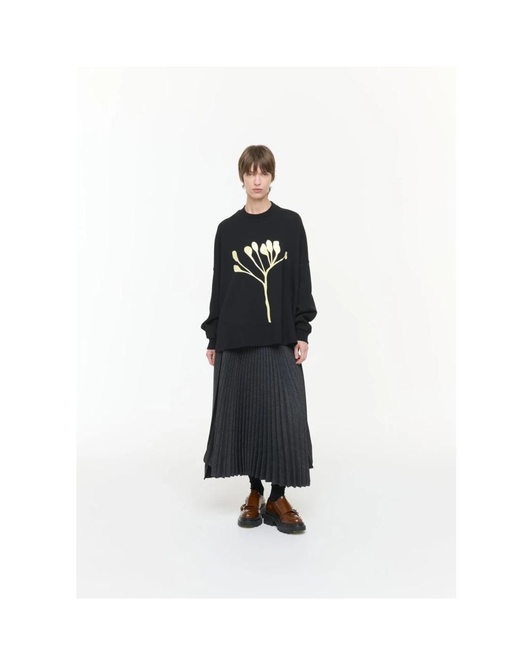Sweatshirts Plan C de color Black