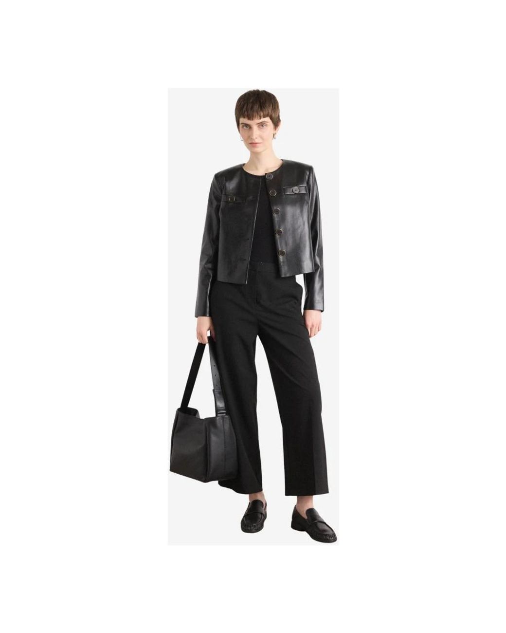 Marciano Black Leather Jackets
