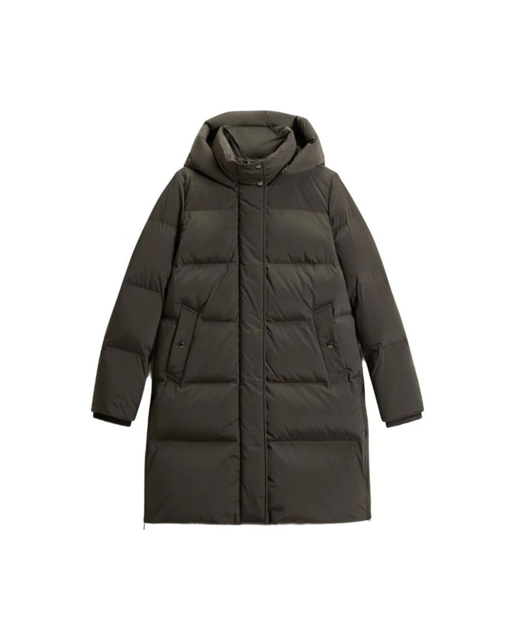 Woolrich Gray Down Coats