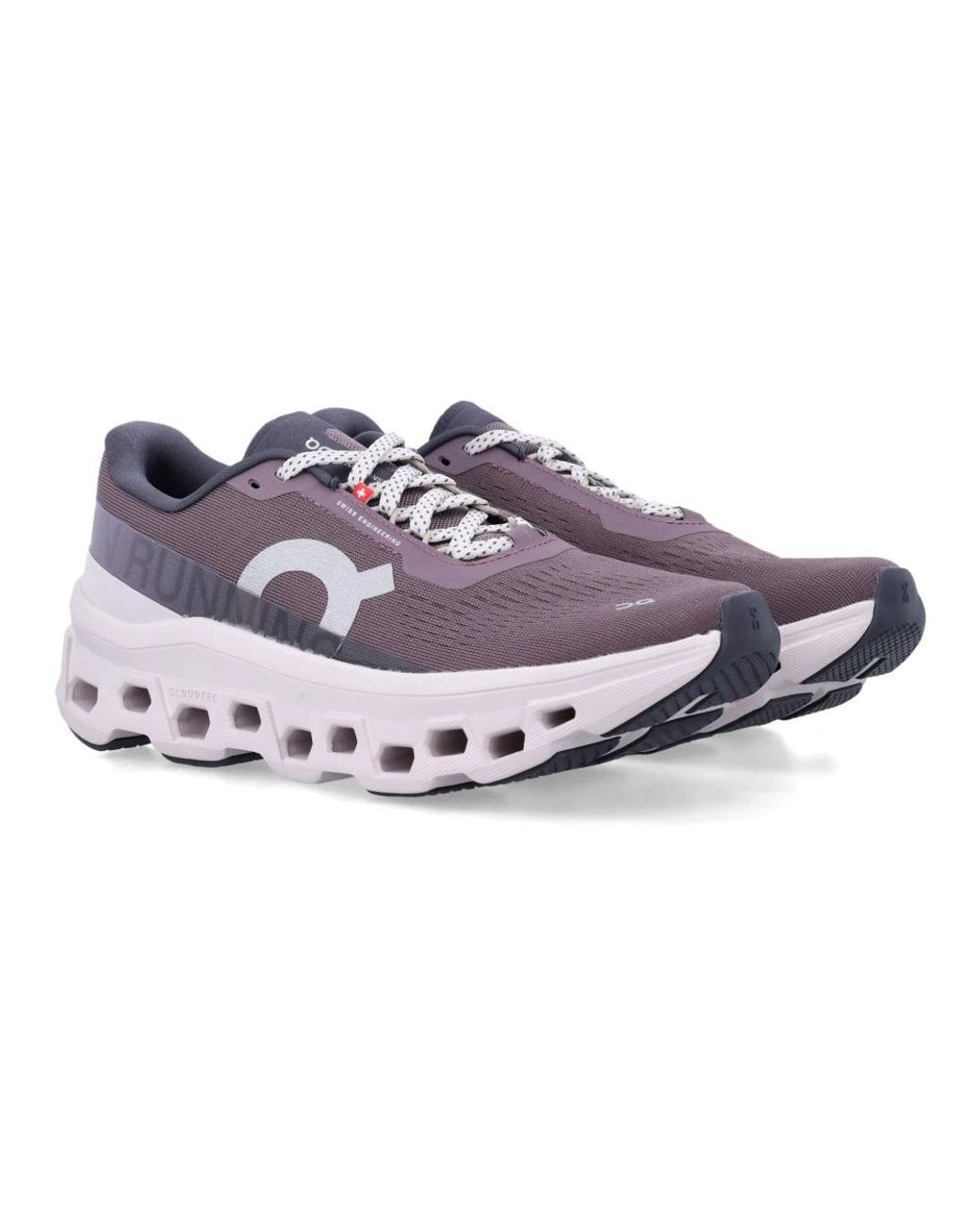 Sneakers On Shoes de color Purple