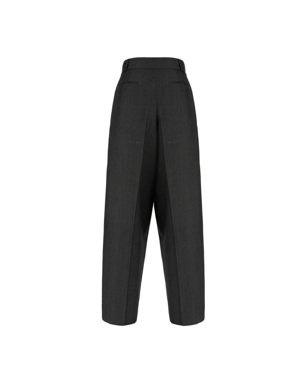 Niccolò Pasqualetti Black Wide Trousers