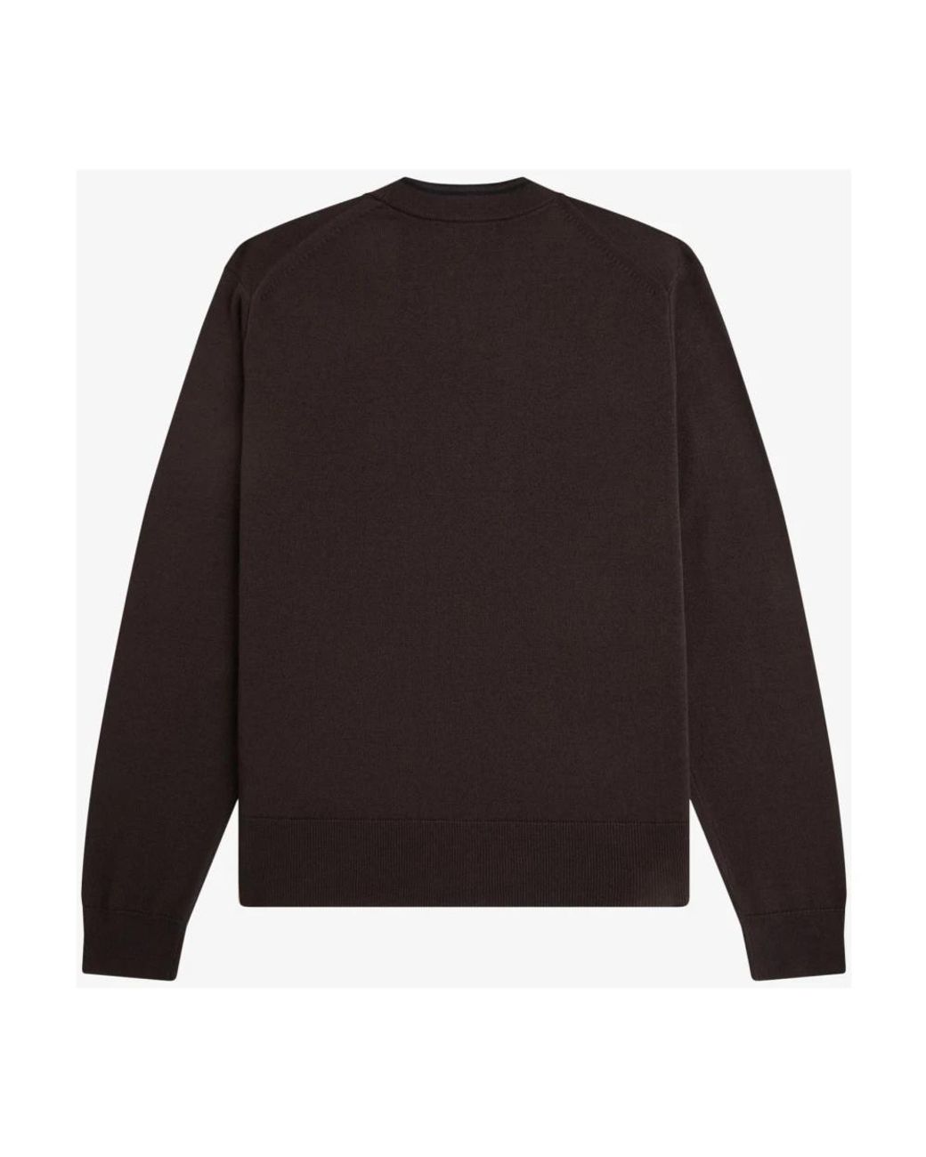 Cardigans Fred Perry de hombre de color Black