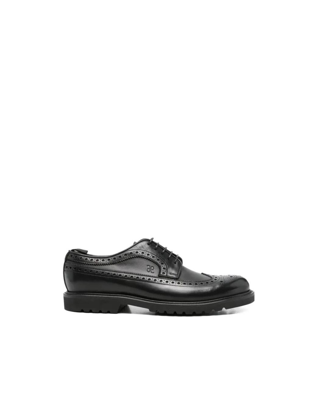 Fabi Black Business Shoes for men