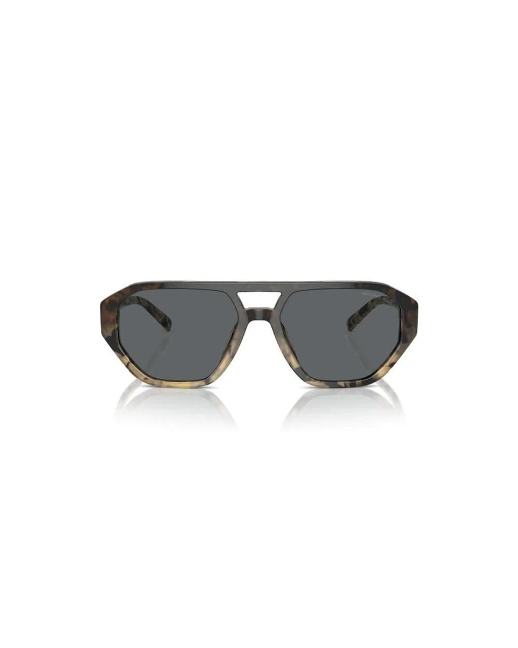 Michael Kors Gray Zurich 57Mm Aviator Sunglasses