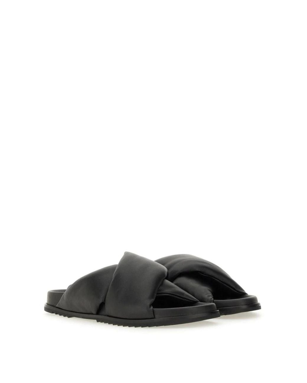 Sliders Rick Owens pour homme en coloris Black