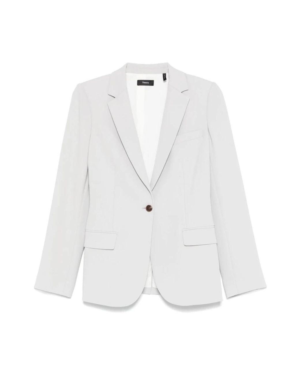 Theory White Blazers
