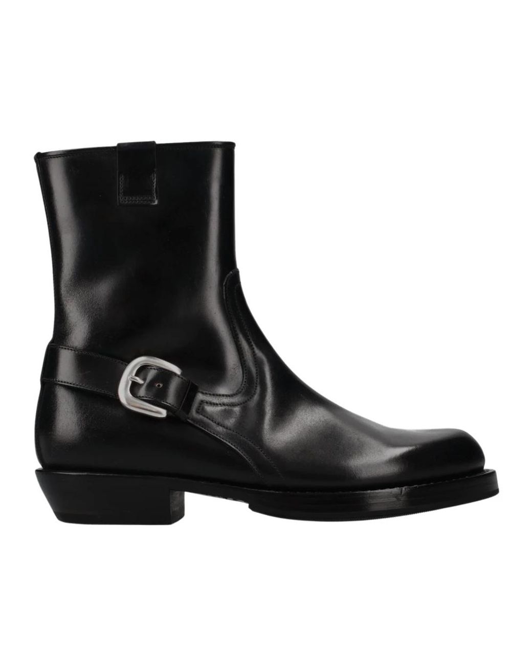 Premiata Black Cowboy & Biker Boots for men