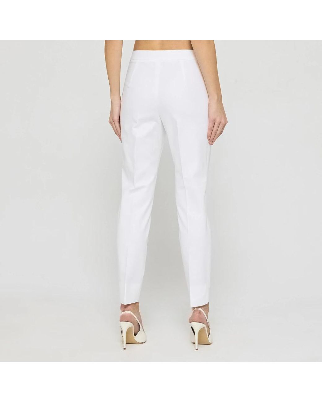 Moschino White Chinos