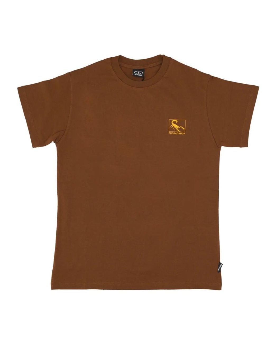 T-Shirts Propaganda de hombre de color Brown