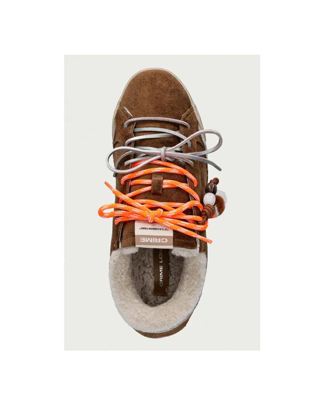 Crime London Brown Sneakers